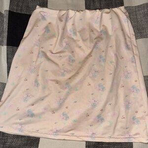 Djerf Avenue Pink Pencil Skirt Knee-Length Casual